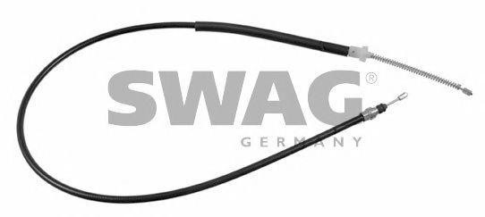 Трос, стояночная тормозная система 62 91 7909 SWAG