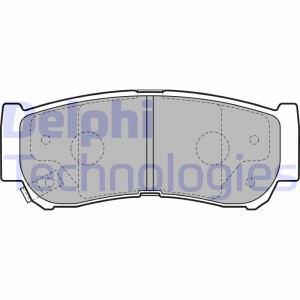 Колодки тормозные дисковые LP2049 DELPHI