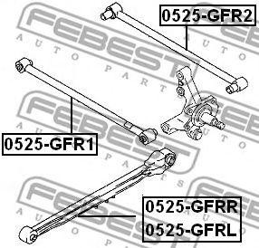 Рычаг подвески 0525-GFR1 FEBEST