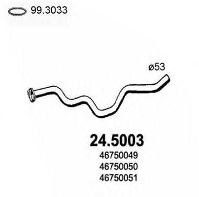 Выпускной трубопровод 245003 ASSO