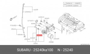 Датчик давления масла 25240KA100 SUBARU
