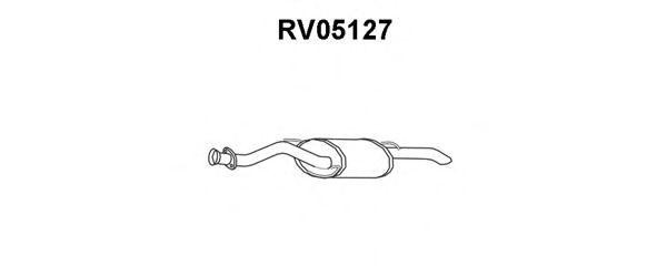 Глушитель выхлопных газов конечный RV05127 VENEPORTE