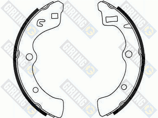 Комплект тормозных колодок 5181949 GIRLING