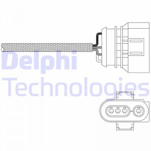 Лямбда-зонд ES20347-12B1 DELPHI