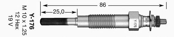 Свеча накаливания 7625 NGK NTK