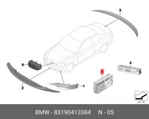 Клей 83 19 0 413 384 BMW