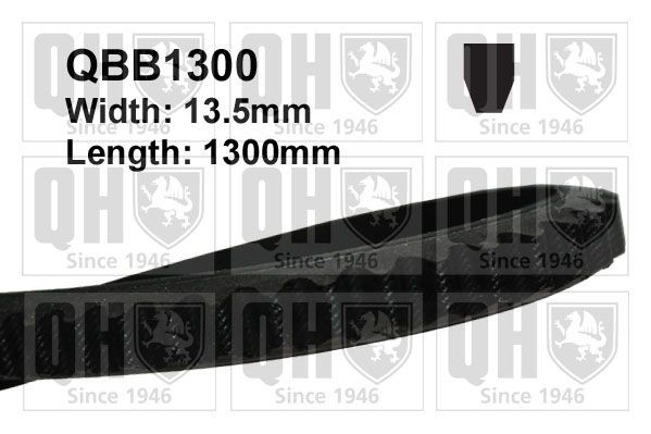 Клиновой ремень QBB1300 QUINTON HAZELL