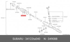 Деталь 34122TA040 SUBARU