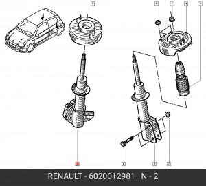 Деталь 6020012981 RENAULT