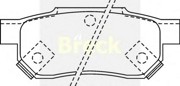 Комплект тормозных колодок, диско 2131200C BRECK