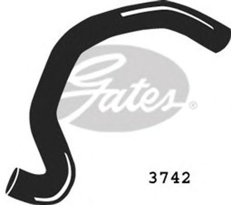 Шланг радиатора 3742 GATES