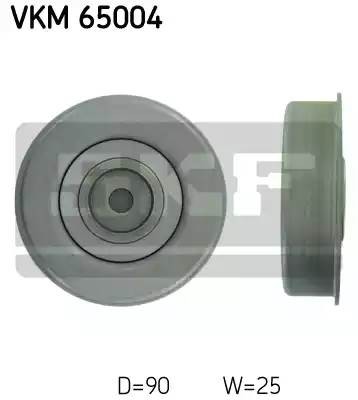 Натяжной ролик, поликлиновой  ремень VKM65004 SKF