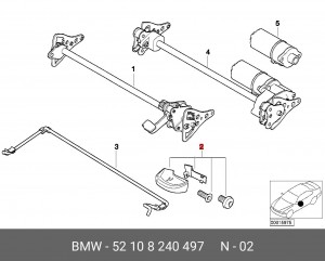 Деталь 52 10 8 240 497 BMW