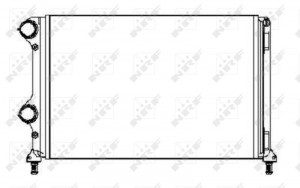 Радиатор, охлаждение двигател 539501 NRF