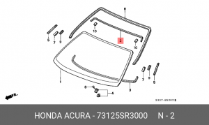 Деталь 73125SR3000 HONDA