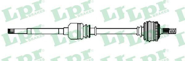 Приводной вал DS15040 LPR