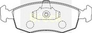 Комплект тормозных колодок, диско 20907103 BRECK