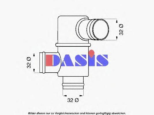 Термостат, охлаждающая жидкость 751829N AKS DASIS