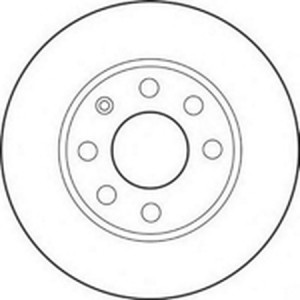 Тормозной диск 562195B BENDIX JURID
