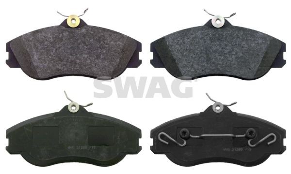 Комплект тормозных колодок, диско 30 91 6310 SWAG