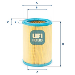 Воздушный фильтр 2725200 UFI