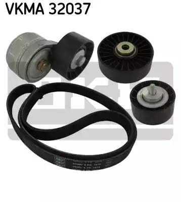 Поликлиновой ременный комплект VKMA32037 SKF