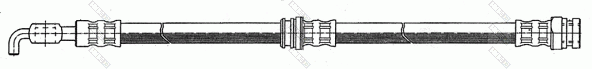Тормозной шланг 9004123 GIRLING