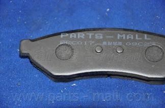 Колодки тормозные дисковые PKC-017 PMC PARTS MALL