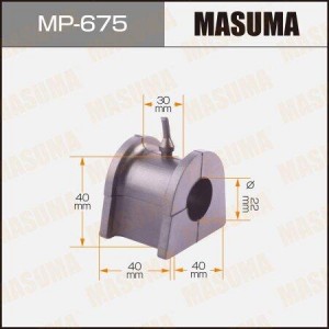 Втулка стабилизатора MP-675 MASUMA