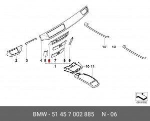 Деталь 51 45 7 002 885 BMW