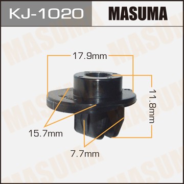 Клипса крепежная KJ1020 MASUMA