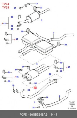 Деталь 86GB5248AB FORD