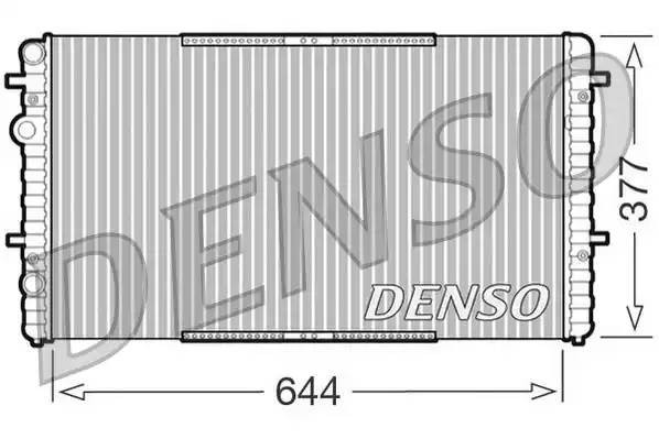 Радиатор, охлаждение двигател DRM26005 DENSO