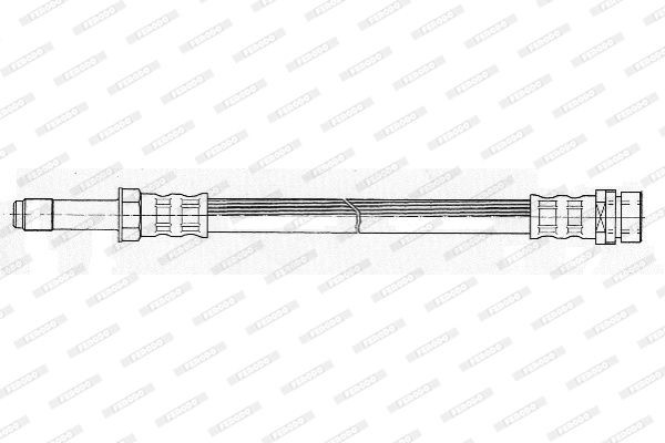 Тормозной шланг FHY2164 FERODO