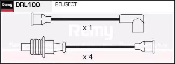 Ккомплект проводов зажигания DRL100 DELCO REMY