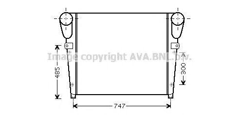 Интеркулер RE4047 AVA