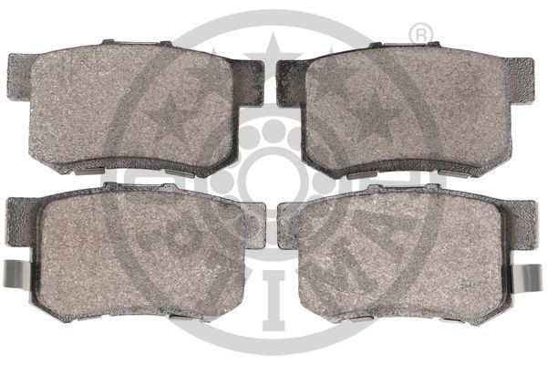 Комплект тормозных колодок, диско 9654 OPTIMAL