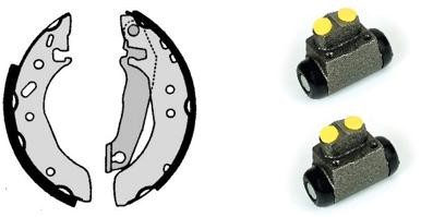 Комплект тормозных колодок H 24 051 BREMBO