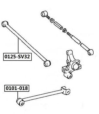 Рычаг подвески 0125-SV32 ASVA