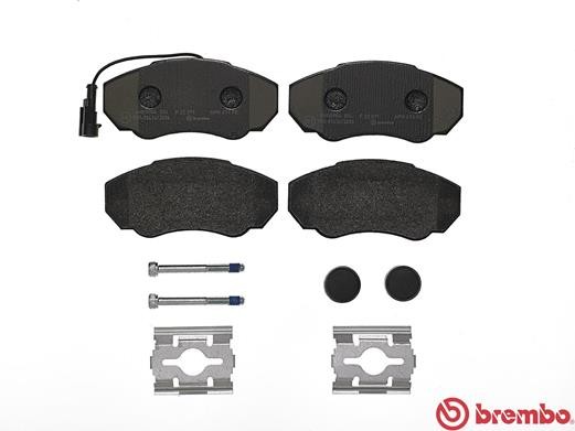 Комплект тормозных колодок, диско P 23 091 BREMBO