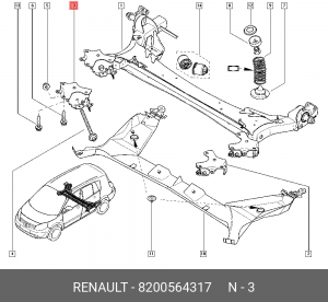 Деталь 8200564317 RENAULT