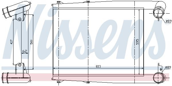 Интеркулер 97025 NISSENS