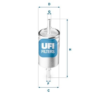 Воздушный фильтр 30.895.02 UFI