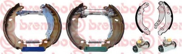 Комплект тормозных колодок K 61 077 BREMBO
