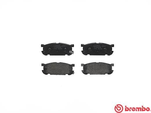 Комплект тормозных колодок, диско P49030 BREMBO