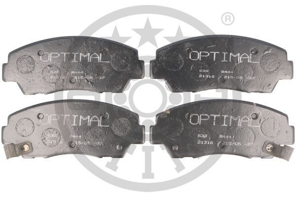 Комплект тормозных колодок, диско 9444 OPTIMAL