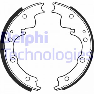 Комплект тормозных колодок LS1195 DELPHI