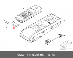 Деталь 84 11 6 905 100 BMW