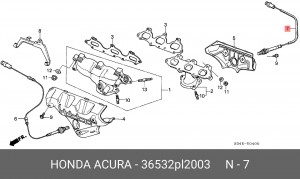 Лямбда-зонд 36532PL2003 HONDA