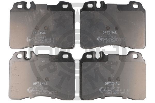 Комплект тормозных колодок, диско 9753 OPTIMAL